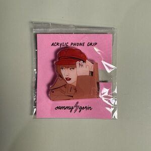 Taylor Swift “Red (Taylor’s Version)” Acrylic Phone Grip